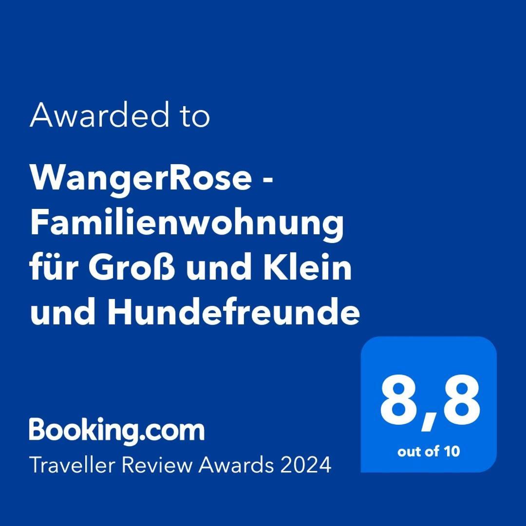 Wangerrose - Familienwohnung Fuer Gross Und Klein Und Hundefreunde Wangerooge Esterno foto