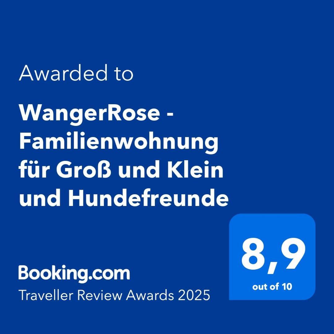 Wangerrose - Familienwohnung Fuer Gross Und Klein Und Hundefreunde Wangerooge Esterno foto